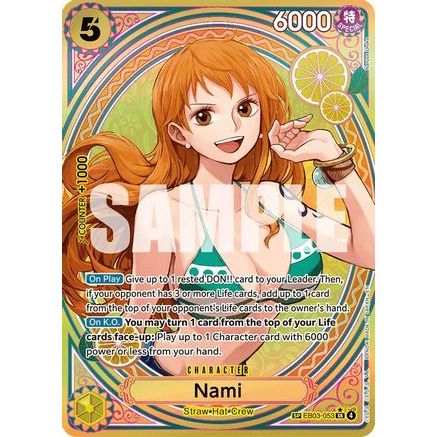 Nami (SP) (EB03-053) - Extra Booster: One Piece Heroines Edition Foil