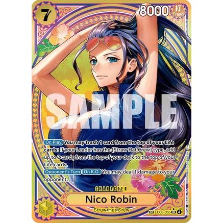 Nico Robin - 055 (SP) (EB03-055) - Extra Booster: One Piece Heroines Edition Foil