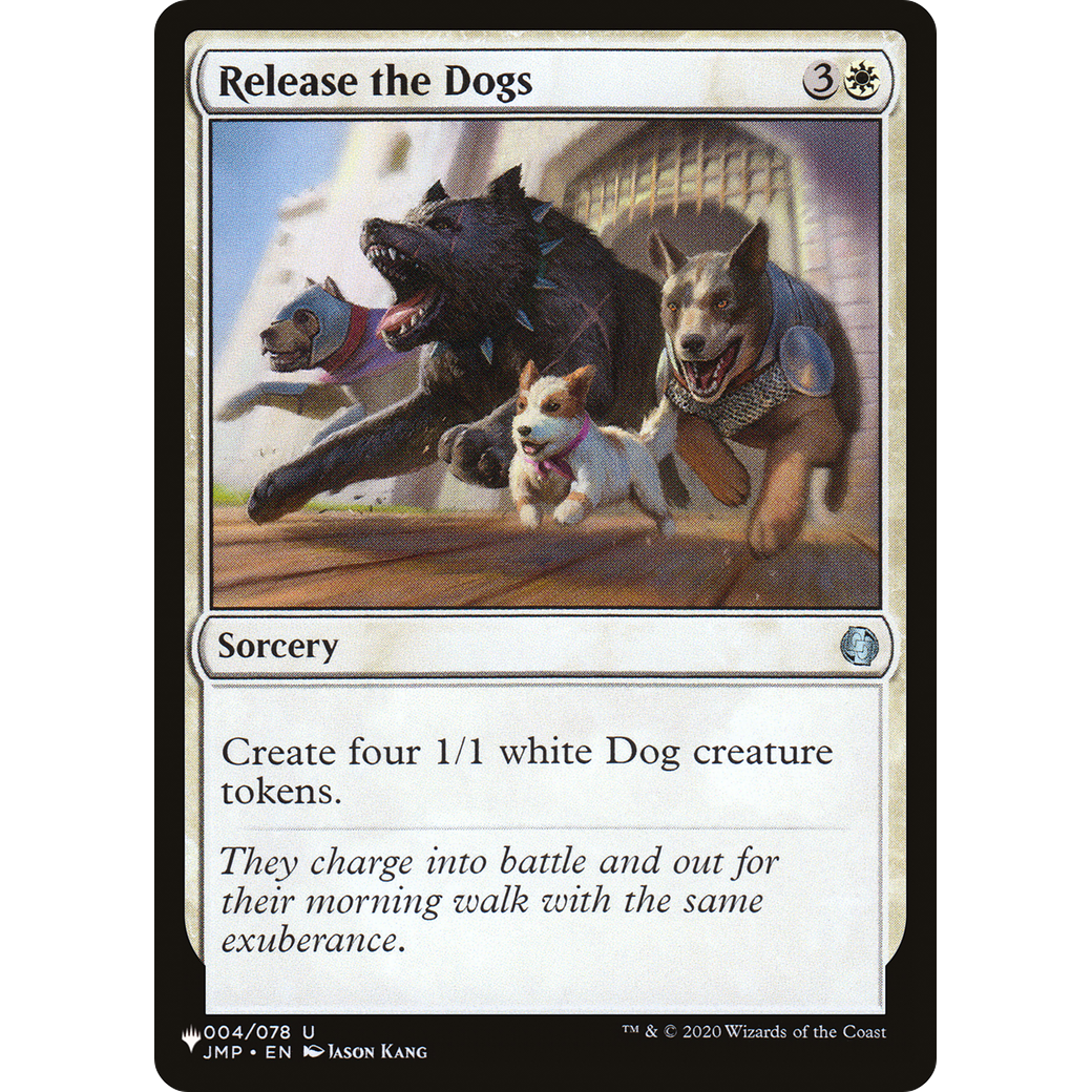 Release the Dogs (LIST-JMP-4) - The List