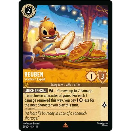 Reuben - Sandwich Expert (21/204) - Winterspell Cold Foil