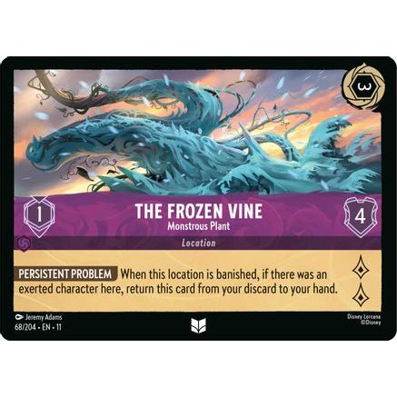 The Frozen Vine - Monstrous Plant (68/204) - Winterspell Cold Foil