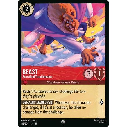 Beast - Snowfield Troublemaker (118/204) - Winterspell