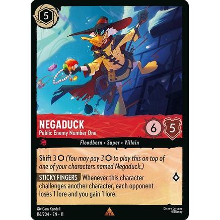 Negaduck - Public Enemy Number One (116/204) - Winterspell