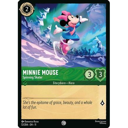 Minnie Mouse - Spinning Skater (72/204) - Winterspell