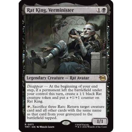 Rat King, Verminister (TMT-071) - Teenage Mutant Ninja Turtles