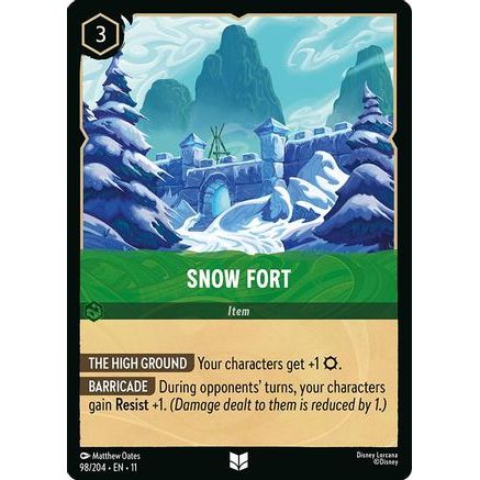Snow Fort (98/204) - Winterspell Cold Foil