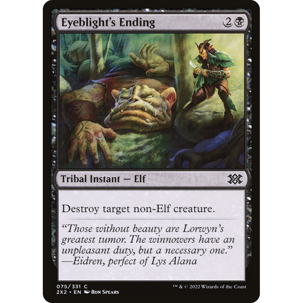 Eyeblight's Ending (2X2-075) - Double Masters 2022