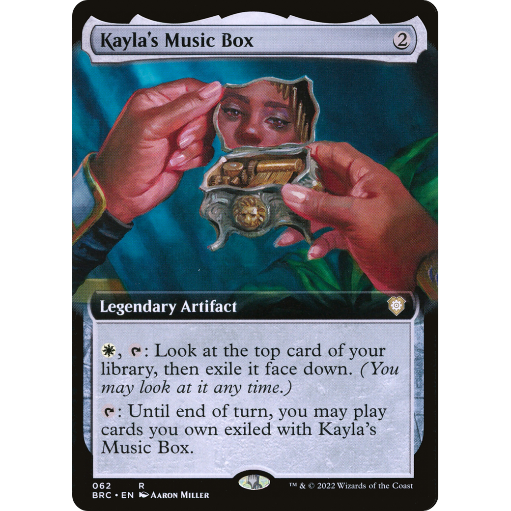 Kayla's Music Box (Extended Art) (BRC-062) - The Brothers' War Commander: (Extended Art)