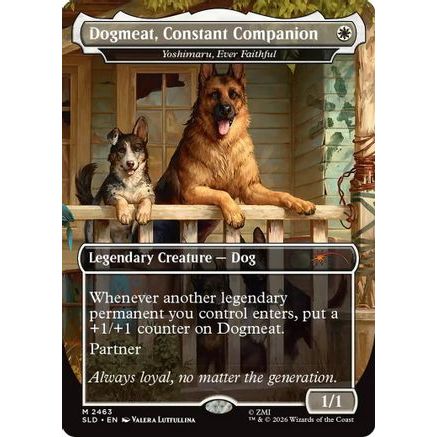 Dogmeat, Constant Companion - Yoshimaru, Ever Faithful (SLD-2463) - Secret Lair Drop Series Foil