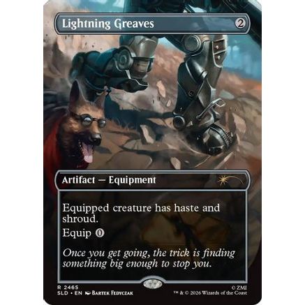 Lightning Greaves (2465) (SLD-2465) - Secret Lair Drop Series