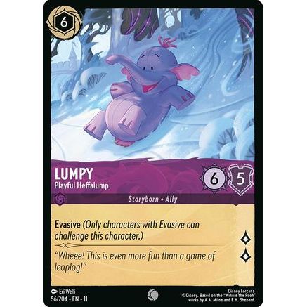 Lumpy - Playful Heffalump (56/204) - Winterspell Cold Foil