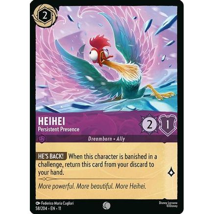 HeiHei - Persistent Presence (58/204) - Winterspell Cold Foil