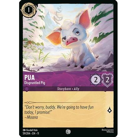 Pua - Disgruntled Pig (59/204) - Winterspell