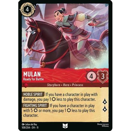 Mulan - Ready for Battle (108/204) - Winterspell