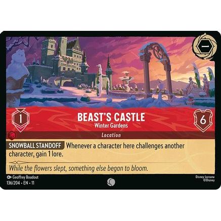 Beast's Castle - Winter Gardens (136/204) - Winterspell Cold Foil
