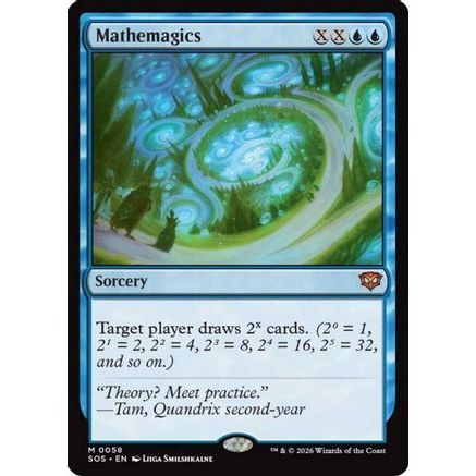 Mathemagics (SOS-058) - Secrets of Strixhaven Foil