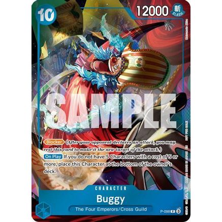 Buggy (Event Pack Vol. 8) (P-098) - One Piece Promotion Cards Foil