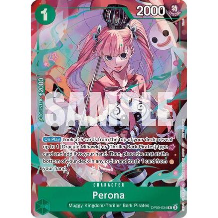 Perona - OP09-034 (OP09-034) - Extra Booster: One Piece Heroines Edition Foil
