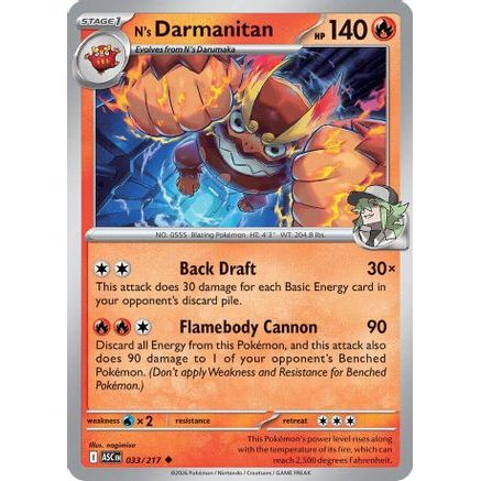 N's Darmanitan 33 - ME Ascended Heroes