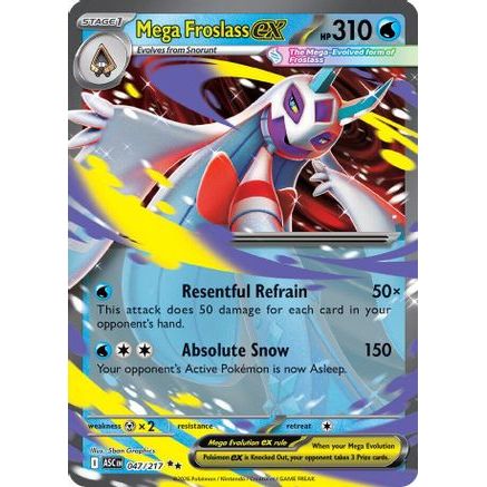 Mega Froslass ex - 047/217 47 - ME Ascended Heroes Holofoil