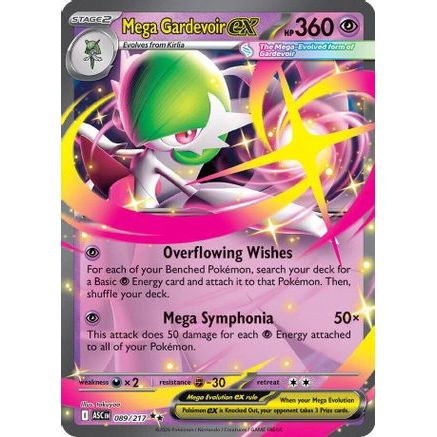 Mega Gardevoir ex 89 - ME Ascended Heroes Holofoil