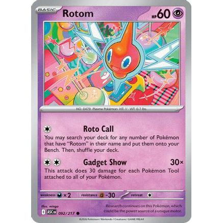 Rotom 92 - ME Ascended Heroes