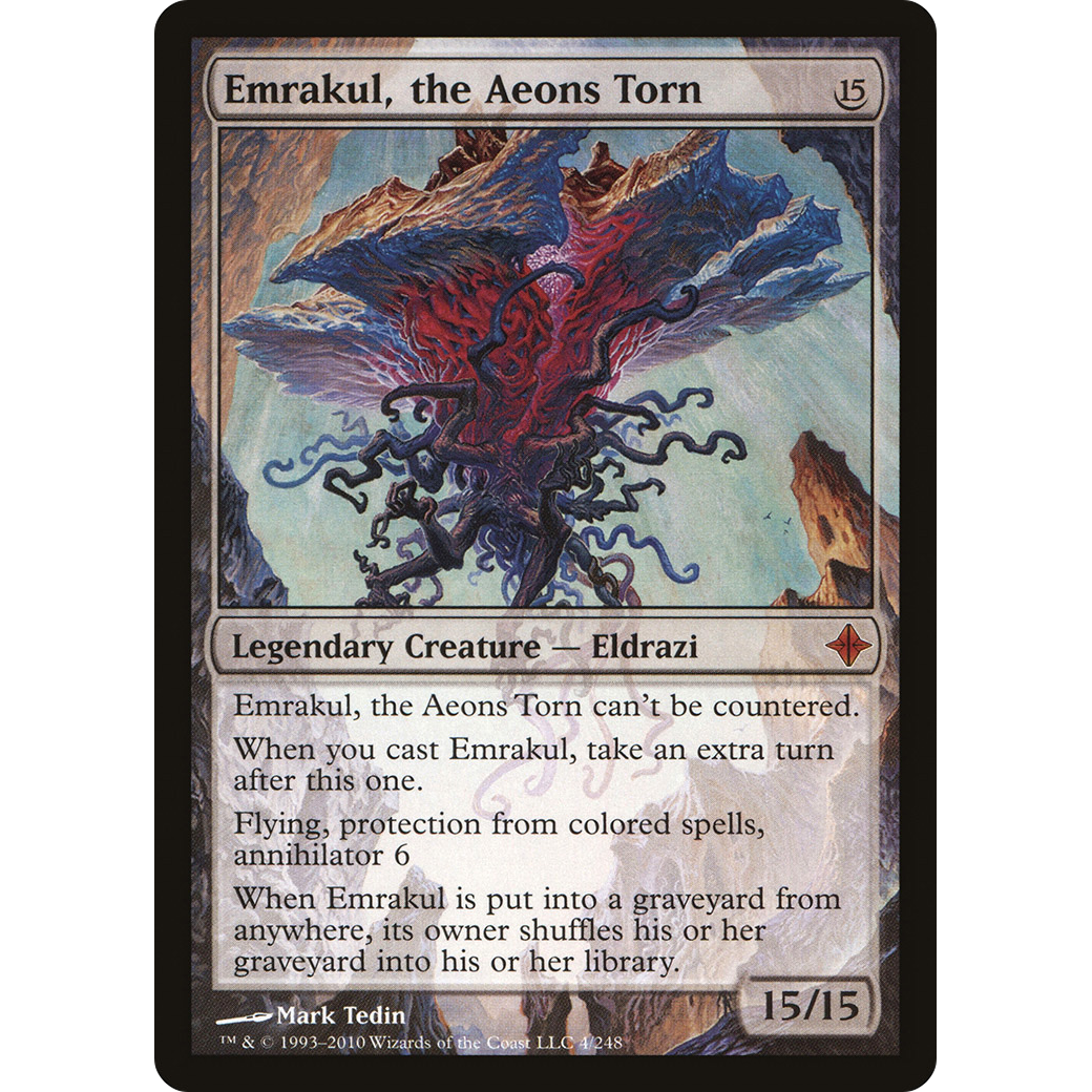 Emrakul, the Aeons Torn (ROE-004) - Rise of the Eldrazi Foil