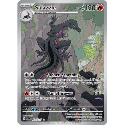 Salazzle - 224/217 224 - ME Ascended Heroes Holofoil