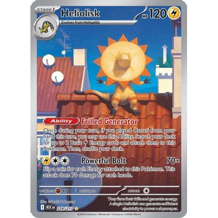 Heliolisk - 229/217 229 - ME Ascended Heroes Holofoil