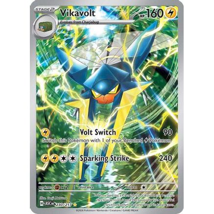 Vikavolt - 230/217 230 - ME Ascended Heroes Holofoil