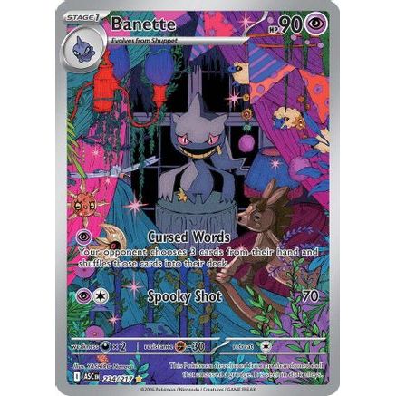 Banette - 234/217 234 - ME Ascended Heroes Holofoil