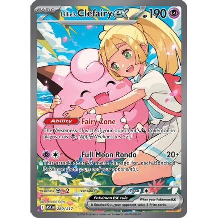 Lillie's Clefairy ex - 280/217 280 - ME Ascended Heroes Holofoil