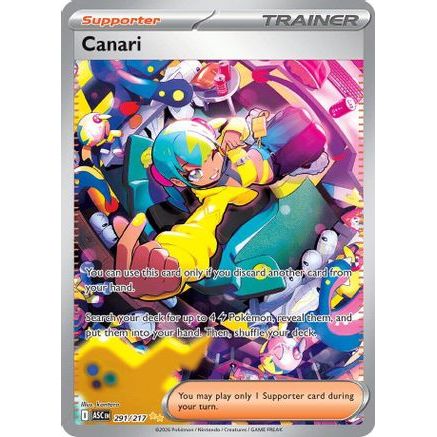Canari - 291/217 291 - ME Ascended Heroes Holofoil
