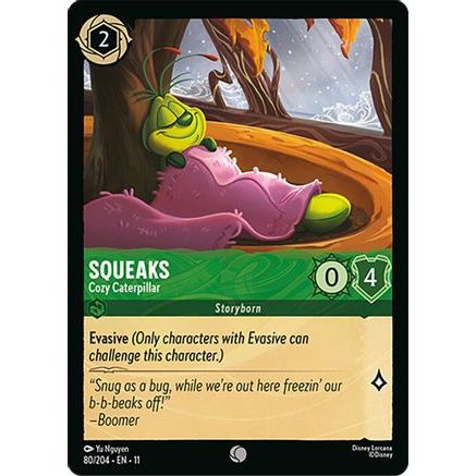 Squeaks - Cozy Caterpillar (80/204) - Winterspell