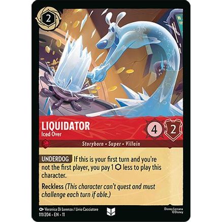 Liquidator - Iced Over (111/204) - Winterspell