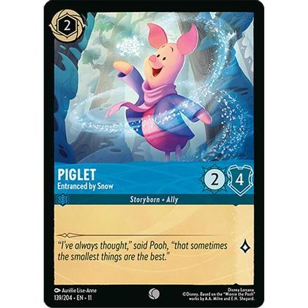 Piglet - Entranced by Snow (139/204) - Winterspell