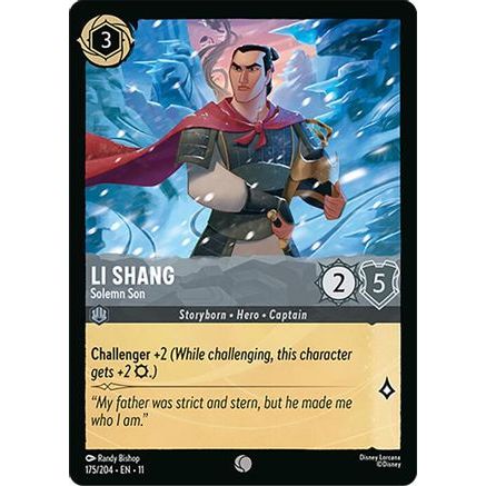 Li Shang - Solemn Son (175/204) - Winterspell Cold Foil