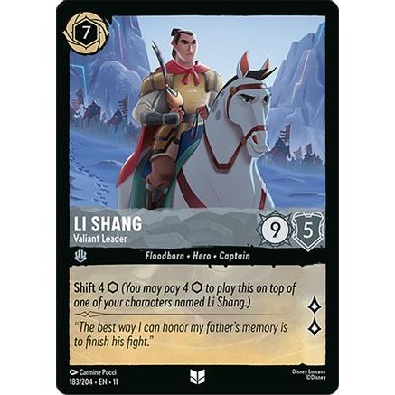 Li Shang - Valiant Leader (183/204) - Winterspell