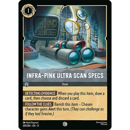 Infra-Pink Ultra Scan Specs (201/204) - Winterspell