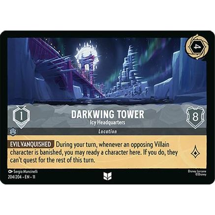 Darkwing Tower - Icy Headquarters (204/204) - Winterspell Cold Foil