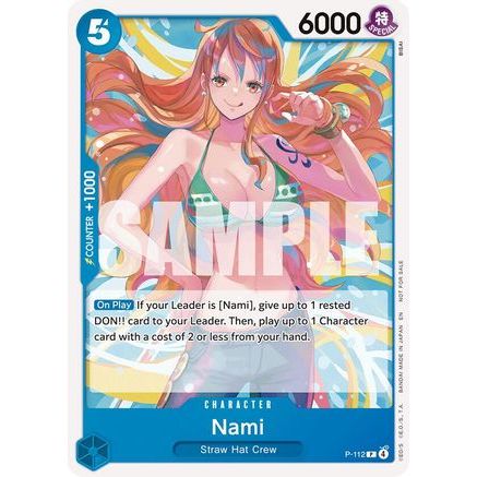 Nami (Heroines Battle Pack) (P-112) - One Piece Promotion Cards