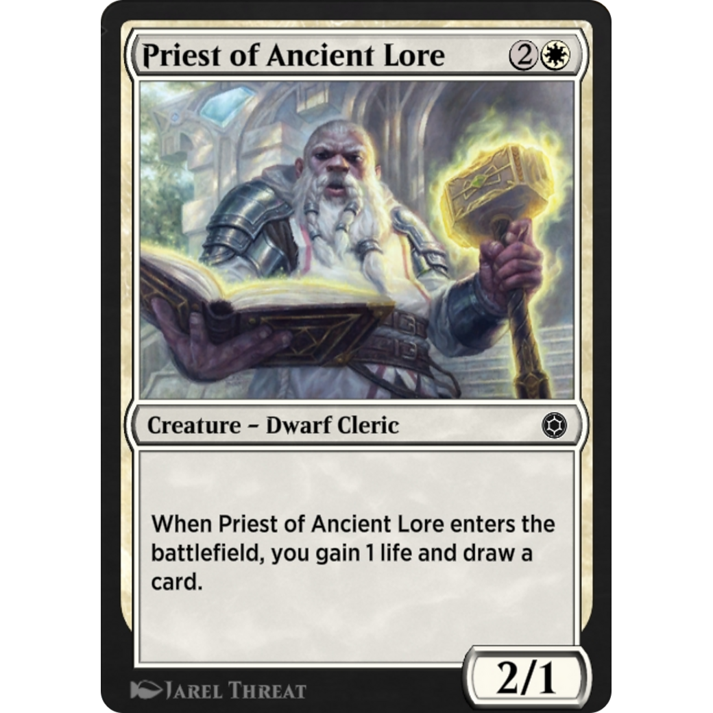 Priest of Ancient Lore (HBG-099) - Alchemy Horizons: Baldur's Gate