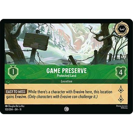 Game Preserve - Protected Land (102/204) - Winterspell