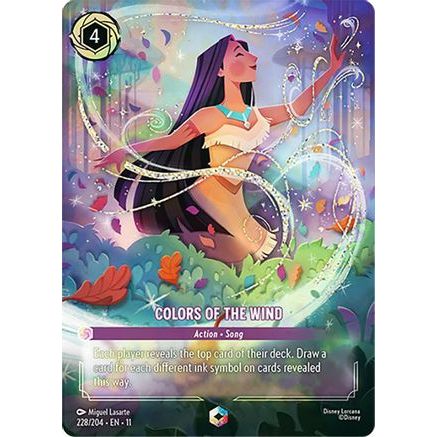 Colors of the Wind (Enchanted) (228/204) - Winterspell Holofoil