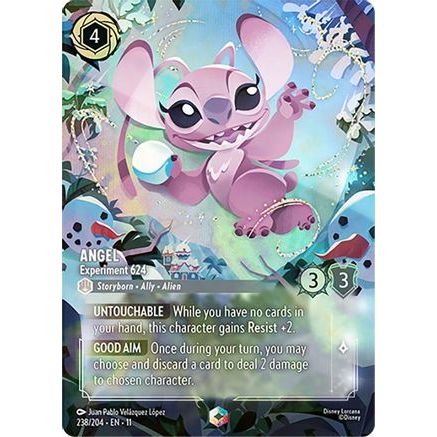 Angel - Experiment 624 (Enchanted) (238/204) - Winterspell Holofoil