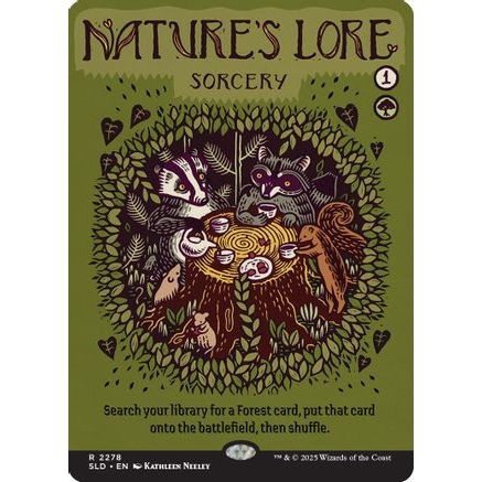 Nature's Lore (2278) (SLD-2278) - Secret Lair Drop Series Foil