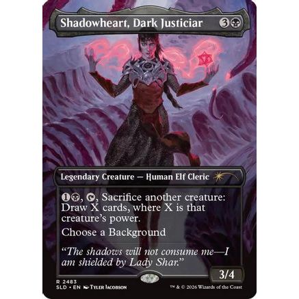 Shadowheart, Dark Justiciar (SLD-2483) - Secret Lair Drop Series