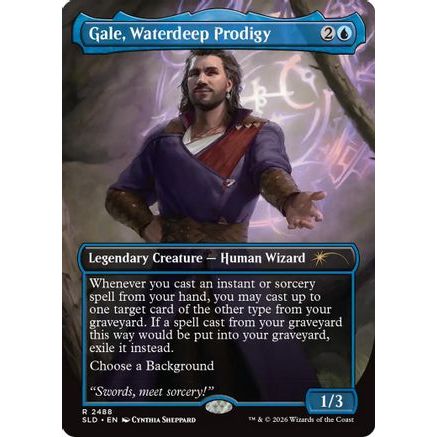 Gale, Waterdeep Prodigy (SLD-2488) - Secret Lair Drop Series