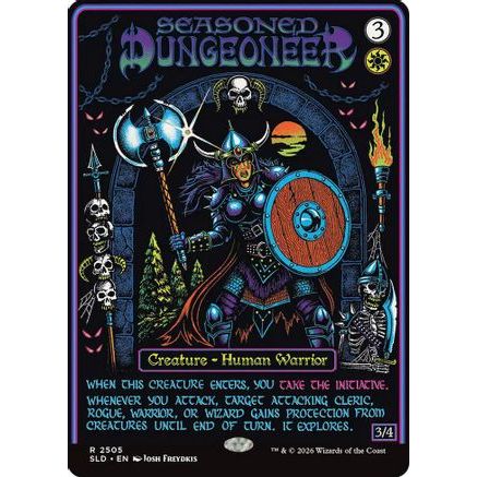 Seasoned Dungeoneer (SLD-2505) - Secret Lair Drop Series Foil