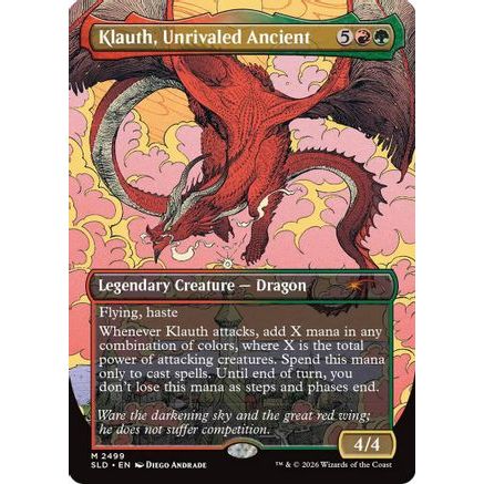 Klauth, Unrivaled Ancient (SLD-2499) - Secret Lair Drop Series Foil